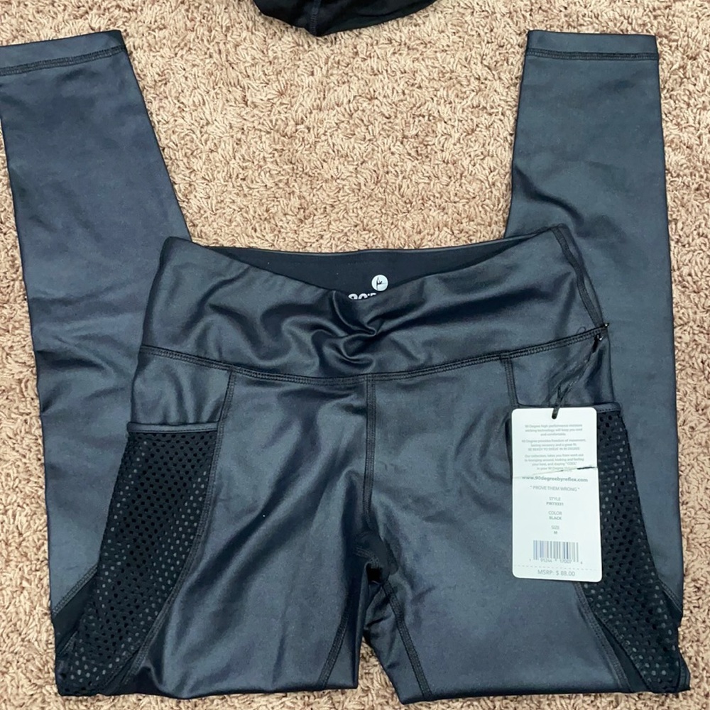 Black 90 degree leggings